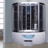 1300mm Corner Steam Sauna with Jacuzzi and Shower (AT-0212)