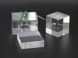 Clear Polished Acrylic Square Display Block