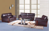 Living Room Sofa with Modern Genuine Leather Sofa Set