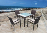 Outdoor Dining Furniture Rattan Table and Chair