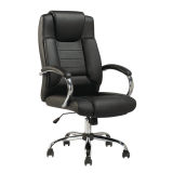 Customized Furniture Faux Leather Office Chair in Black Color (FS-8611)