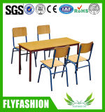 Hot Sale Nursery Furniture Rectangular Wooden Children Study Table (SF-15C)