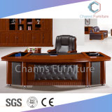 Luxury Painting Office Furniture Leather Executive Desk with Extension Table (CAS-SW1701)