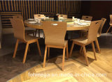 Modern Wooden Restuarant Dining Table and 8 Chairs