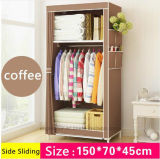 Modern Simple Wardrobe Household Fabric Folding Cloth Ward Storage Assembly King Size Reinforcement Combination Simple Wardrobe (FW-31A)