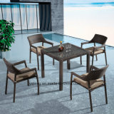 Good Quality Low Price Outdoor Dining Furniture with Stackable Chair&Kd Table