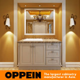 Oppein Europe Style Alder Wood Bathroom Cabinet