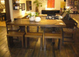 Solid Wooden Dining Table Living Room Furniture (M-X2900)