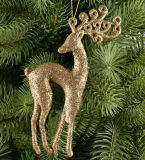OEM Reindeer Hang Decoration Craft for Christmas Tree