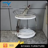 Kitchen Furniture Glass Trolley Mobile Kitchen Car Dining Car