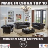 Living Room Furniture with Genuine Leather Sectional Couch UK Design Sofa