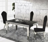 Black Marble 8 Seater Dining Table