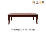 Furniture Rectangle Wooden Coffee Table for Living Room (HD105)
