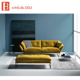 Luxurious Style Simple Wooden Chesterfield Velvet Sofa Set Designs Divan for Guest Room Furniture