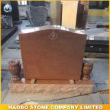 Haobo Factory Direct Sale of India Red Granite Memorials Headston for American