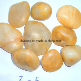 High Quality Yellow Natural Pebble Decorative Stone