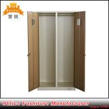 Office Furniture Steel 2 Door Clothes Storage Metal Locker Cabinet