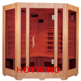 2016 Solid Wood Sauan Room Far Infrared Home Sauna