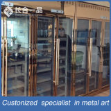 Wholesale Customized Antique Luxury Stainless Steel Wine Cellar Cabinet Furniture