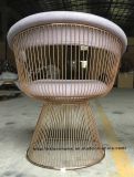 Metal Leisure Outdoor Replica Restaurant Furniture Wire Dining Chair