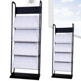 Metal Magazine Display Stand/Modern Book Shelf/Magazine Display Rack/Display Stand