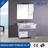 Simple Design PVC Ceramic Basin Unit Mirror Cabinet Bathroom