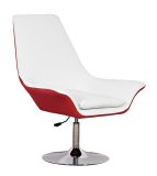 White Home Hotel Furniture PU Adjustable Swivel Bar Chair (FS-B8168)