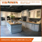2018 Wholesale Modular Solid Wood Kitchen Cabinet Set for Kitchen Decoration