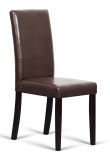 High Back Faux Leather Dining Chairs Roll Top Scroll (FS-110B)