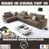 Modern Living Room Fabric Sofa with Chaise (Sweden)