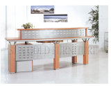 High Quality Stainless Steel and Wood Reception Table (SZ-RTA1001)