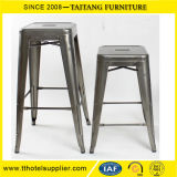 Color Iron Bar Stool Bar Furniture Metal Chair China Supplier with Foot Rest