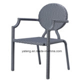 Outdoor Furniture Garden Wicker Chair Stackable Morden Chair Hotel Chair (YTA215)