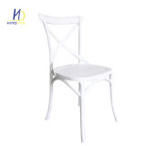 Wholesale Plastic Cross Back Catering Wedding Reception Chair for Rental