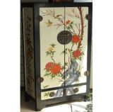 Chinese Antique Furniture Wooden Painted Cabinet Lwa438