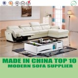 Modern L Shape Leisure Home Furniture Leather Recliner Sofa