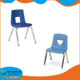 Cheap Plastic School Student Chair with Metal Frame Legs
