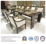 Thrifty Restaurant Furniture with Dining Table and Chairs (W-M-06)