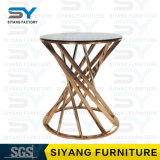 Home Furniture Glass Table Coffee Table Small Side Tabe