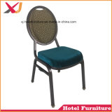 Wholesale Used Stacking Hotel Hall Dining Stackable Gold Iron Metal Steel Aluminum Banquet Chair for Sale