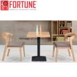 New Fast Food Court Dining Used Woodern Restaurant Table with Reasonable Price (FOH-BCA21)