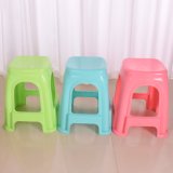 Home Furniture General Use High Square Plaid Form Plastic Stool