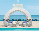 Outdoor /Rattan / Garden / Patio / Hotel Furniture Rattan Lounge Chair & Table Set & Tent (HS 1637S&1637CT& HS 9003)