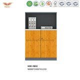 Office Bamboo Filing Cabinet Bookcase (H60-0602)