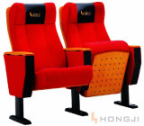 Ergonomic Design Wooden Arm Slow Return Seat Auditorium Chair (HJ105)