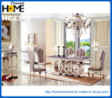 New Modern furniture Square Marble Dining Table (HC2312)