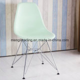 Modern Metal Cheap Back Restaurant Plastic Chair with Steel Legs Steel Frame
