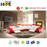 Modern Furniture Living Room Italian Leather Recliner Sofa (HC2002)