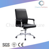 High Quality Low Back Swivel Black Leather Office Chair Office Furniture (CAS-EC1814)