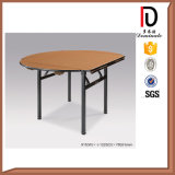 Wholesale Foldable Plywood PVC Banquet Hotel Table (BR-T079)